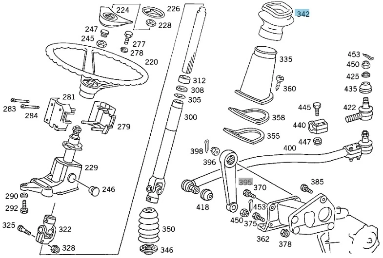 2521 DİREKSİYON BOĞAZ LASTİĞİ 3874610396 1990-2001