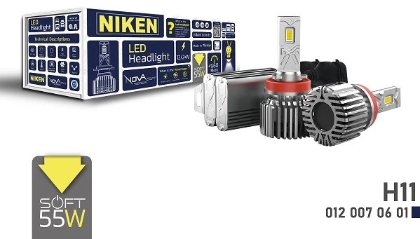 LED ZENON SET H11 SOFT SERİSİ (55W) NKN.70601