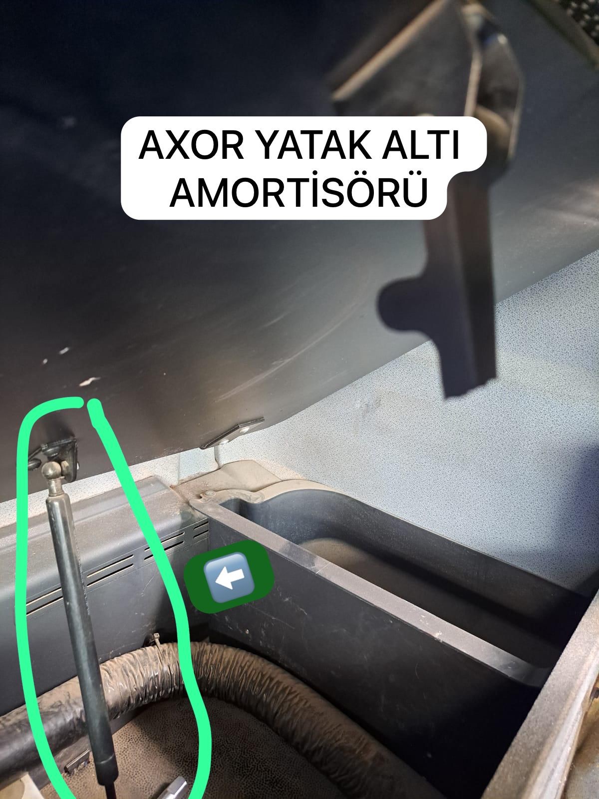 AXOR YATAK ALTI AMORTİSÖRÜ PİSTONU 3759800264