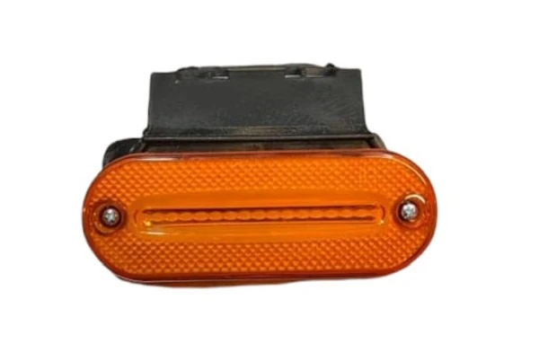 SİDE MARKER OVAL NEON SARI BRAKETLİ