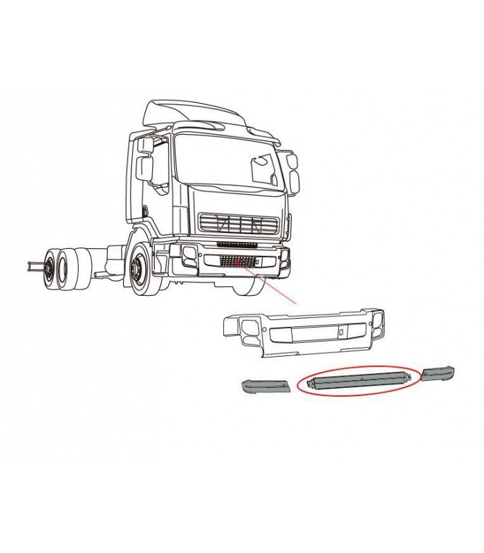 VOLVO FE ORTA KARLIK 25369341