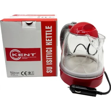 KENT 24V ARAÇ İÇİ SU ISITICI KETTLE ÇAYDANLIK 1LT
