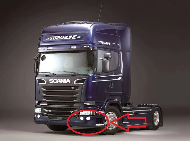 SCANİA STREAMLİNE SOL TAMPON 2013-2015 1884914