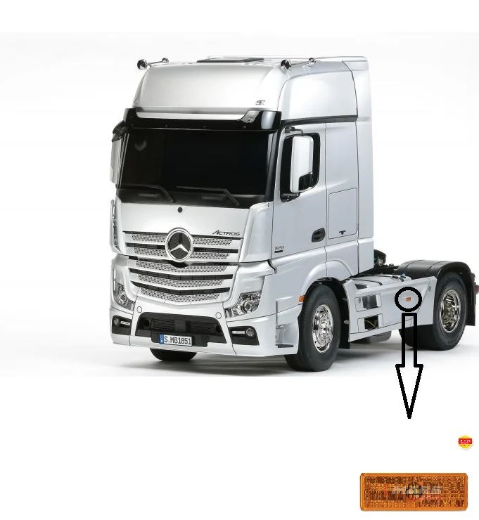 MP4 ACTROS DEPO YANLIK SİNYALİ REFLEKTÖRÜ MARS.620967