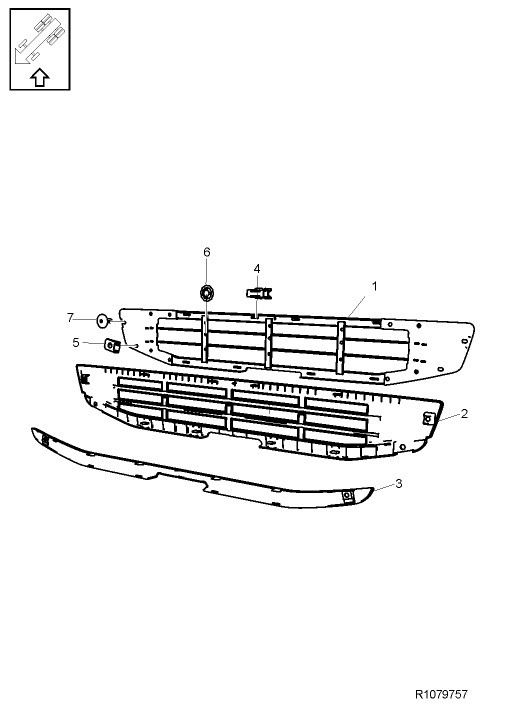 VOLVO FM 4 ALT PANJUR ÇİTASI 82455156