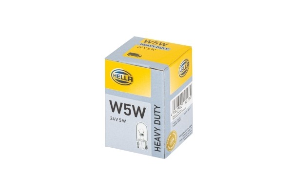 AMPÜL 24V 5W DİPSİZ HELLA.8GP003594-251