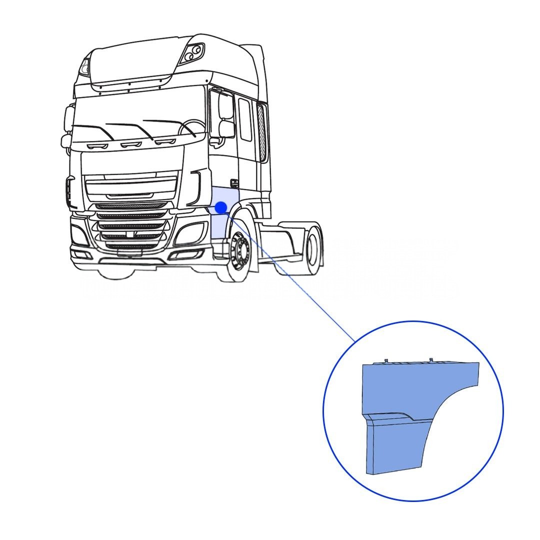 DAF XF 106 AYAKKABILIK SOL 1835170