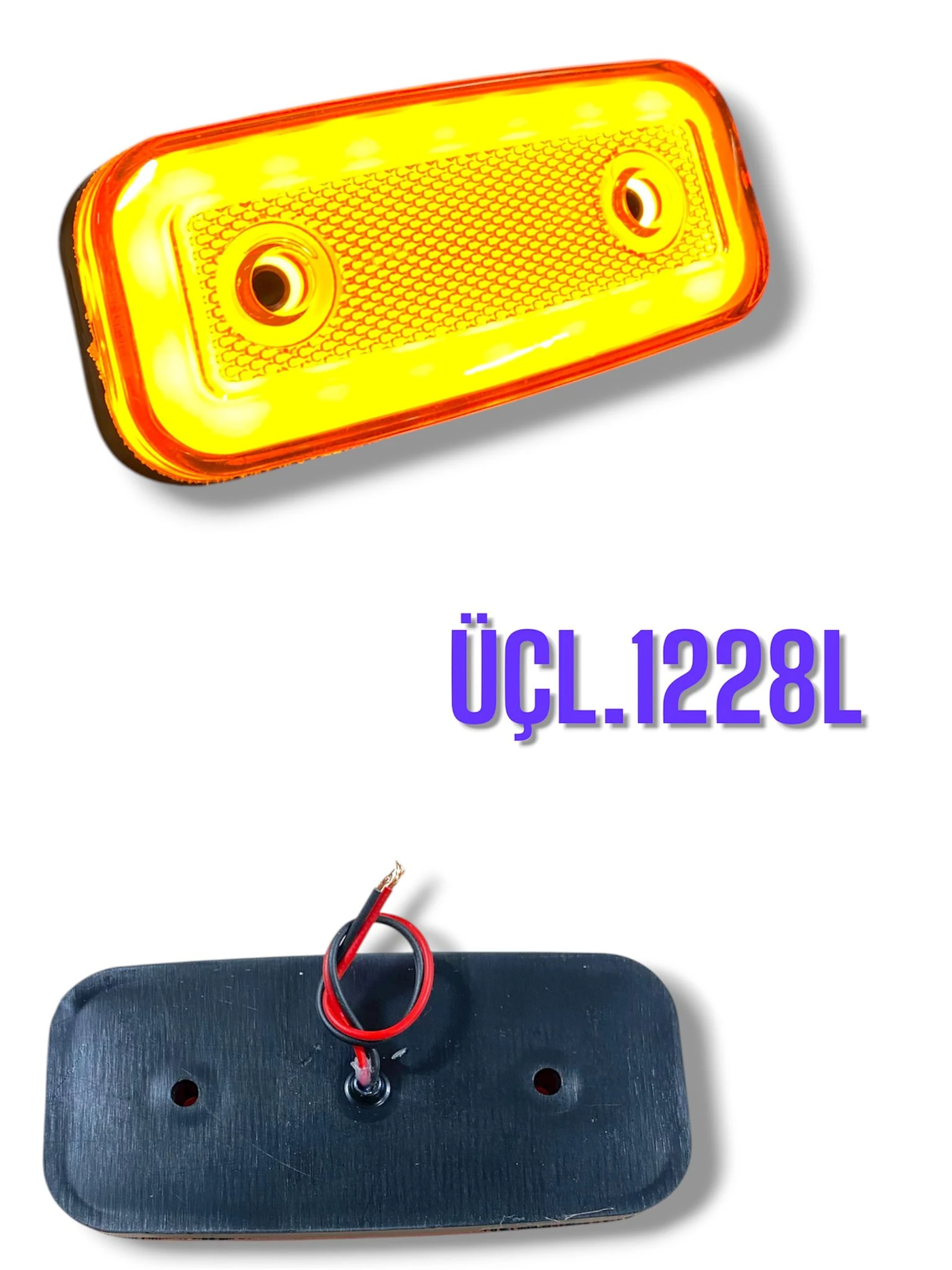 SİDE MARKER OVAL NEON SARI