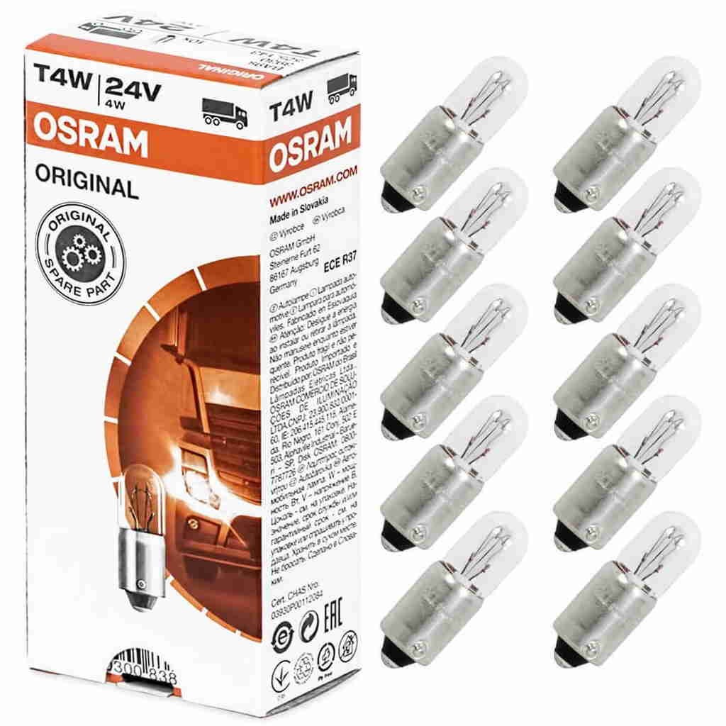 AMPÜL 24V T4W 53 4W OSRAM.3930 (10 ADET)
