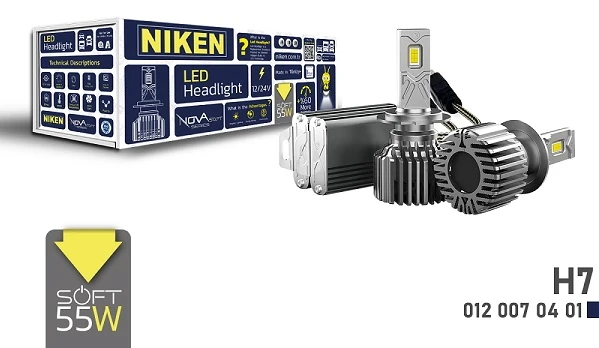 LED ZENON SET H7 SOFT SERİSİ (55W) NKN.70401