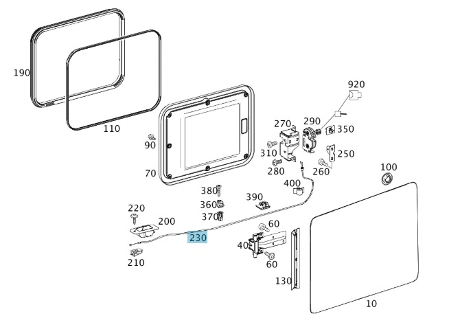MP4 SOL DOLAP CEP AÇMA HALATI 9607550461