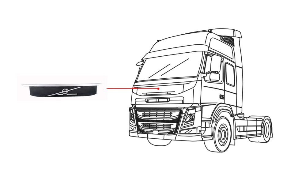 VOLVO FM 4 ÜST ÖN PANJUR 84162403