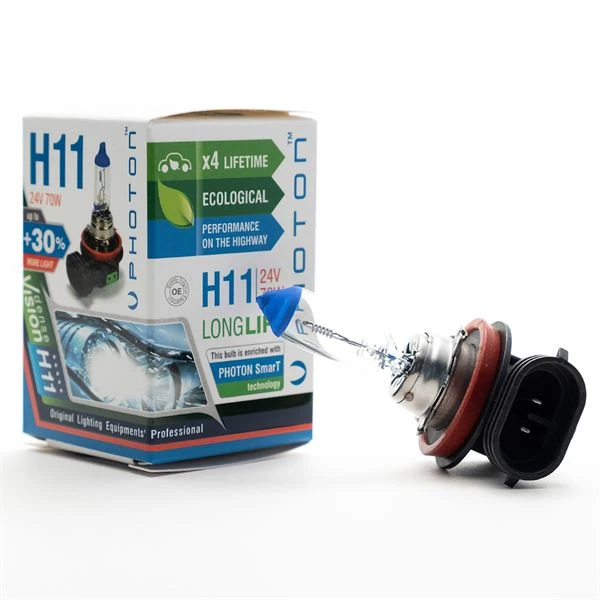 PHOTON H11 24V 70W PR LL +30% FAZLA IŞIK PH6611