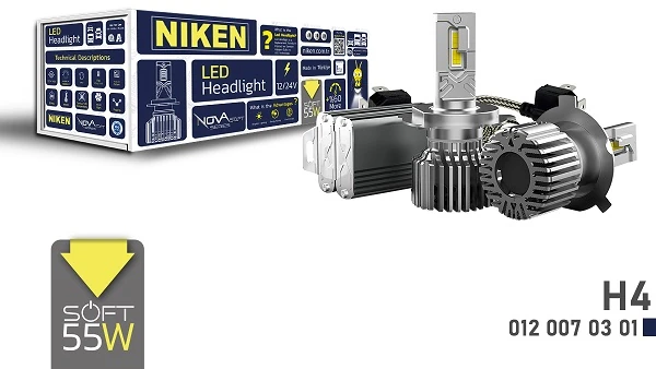 LED ZENON SET H4 SOFT SERİSİ (55W) NKN.70301