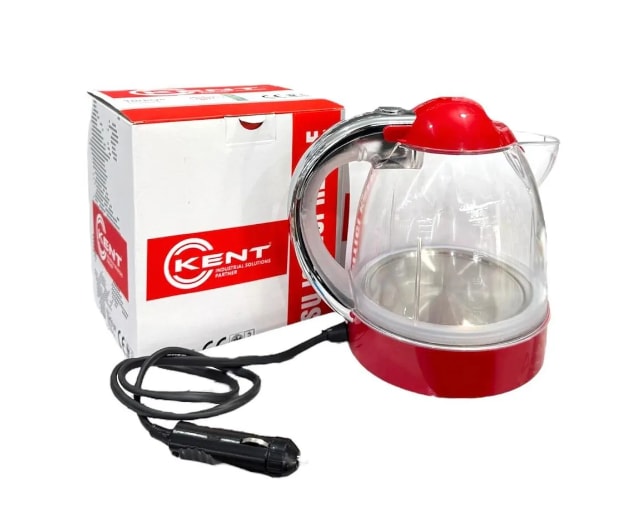 KENT 24V ARAÇ İÇİ SU ISITICI KETTLE ÇAYDANLIK 1LT