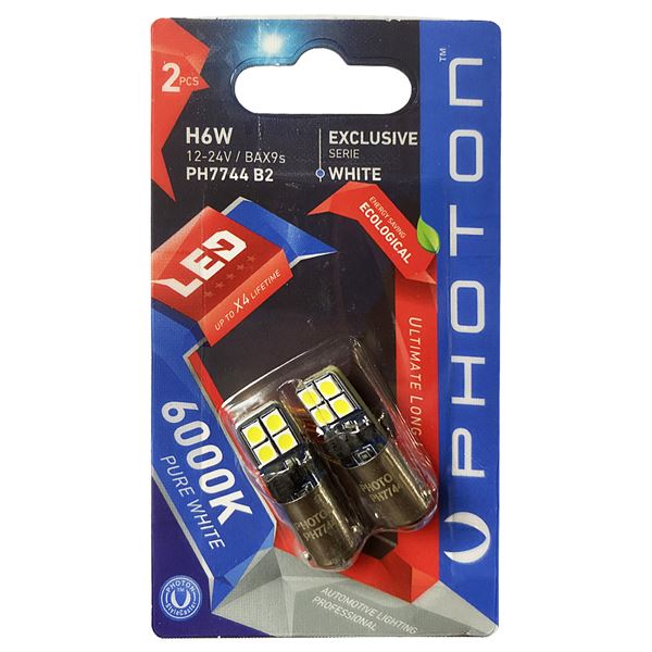 PHOTON H6W 12-24V EXCLUSIVE CANBUS LED (2'Lİ BLISTER) PH7744