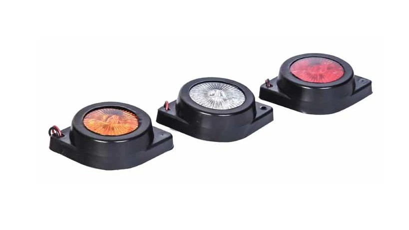 SİDE MARKER YUVARLAK (LEDLİ) İŞARET LAMBA BEYAZ