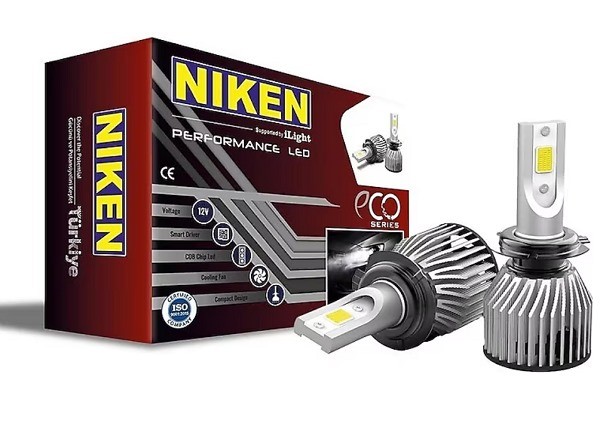  LED ZENON SET H7 6000K (NİKEN) TAKIM