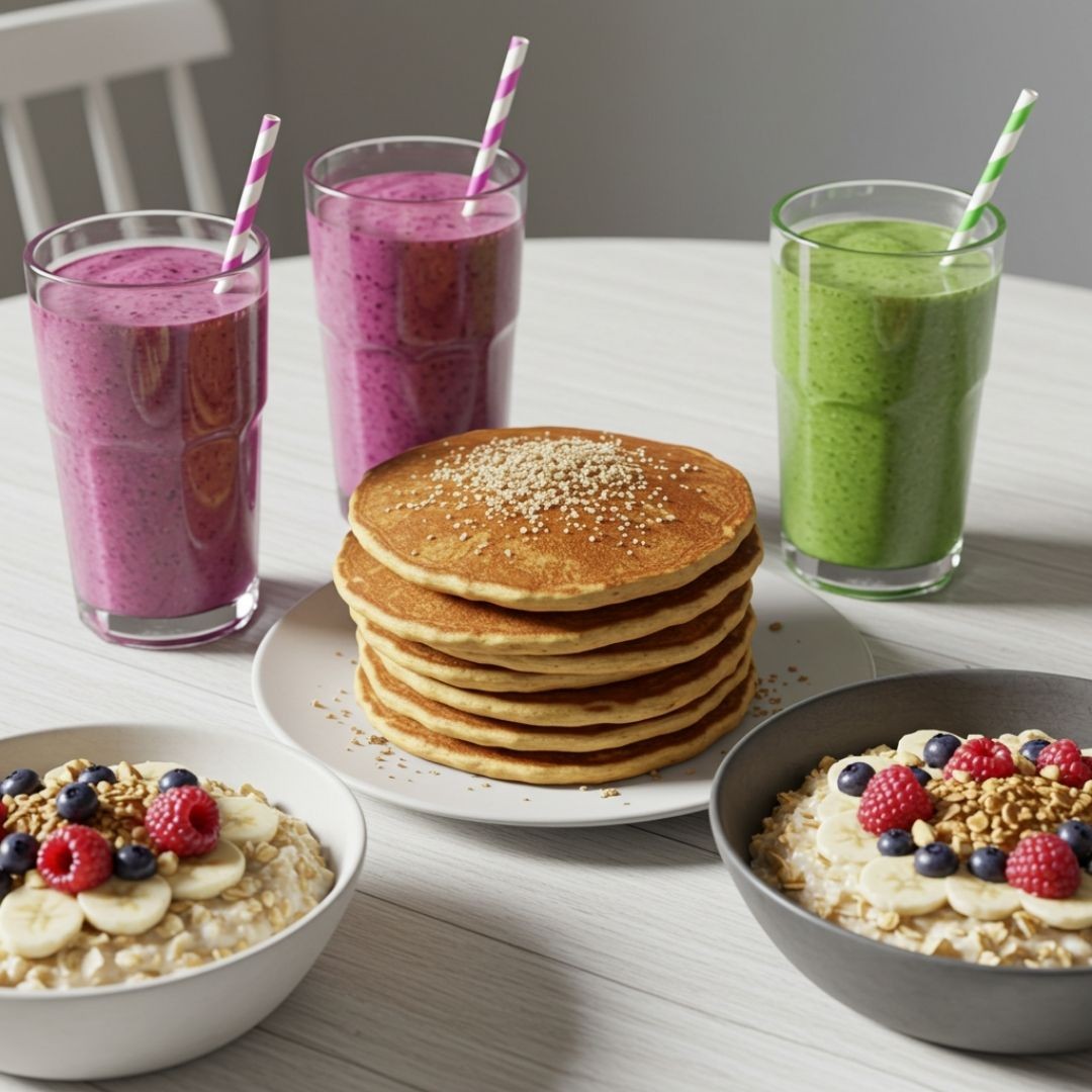 Protein Tozu ile Kahvaltılık Tarifler