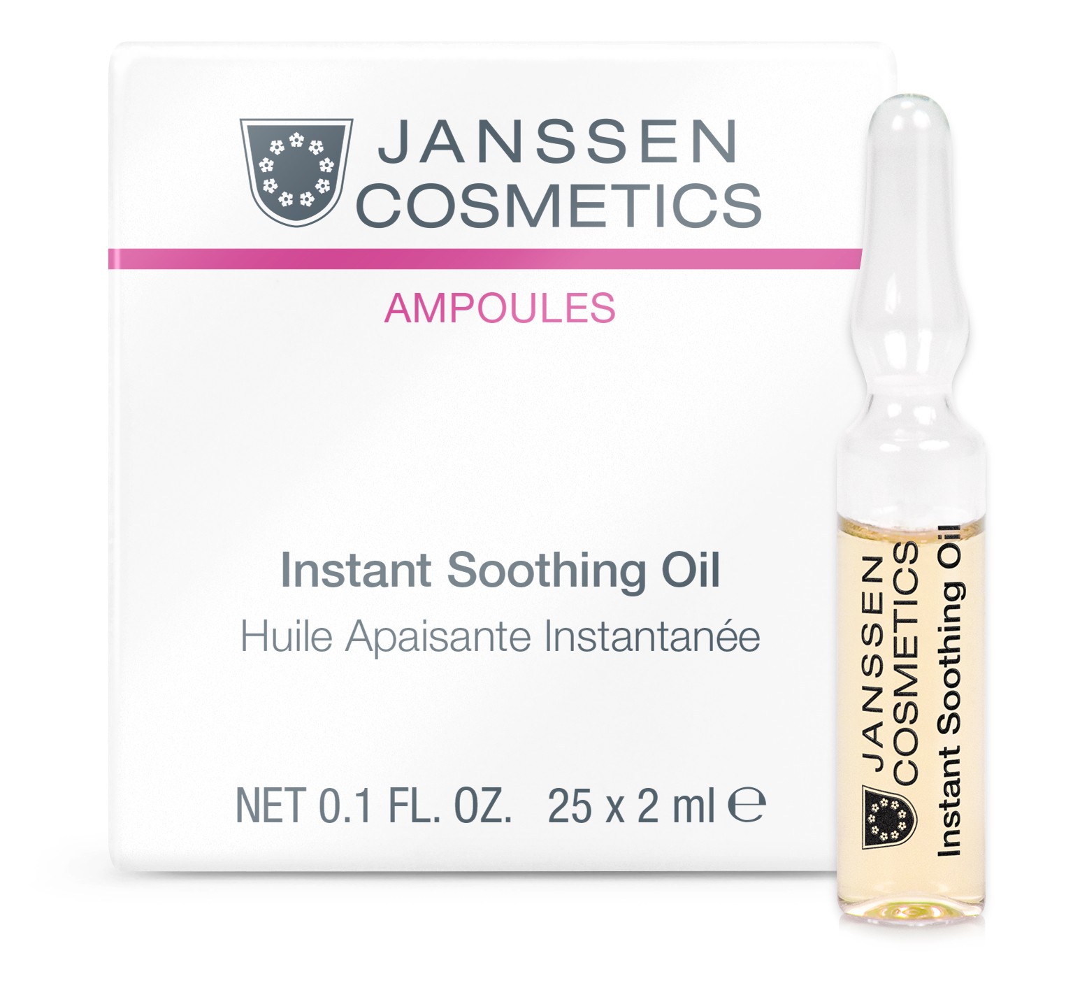 Instant Soothing Oil Ampul 25x2ml - Yüksek Kuruluk ve Yangı Karşıtı S.O.S. Ampulü
