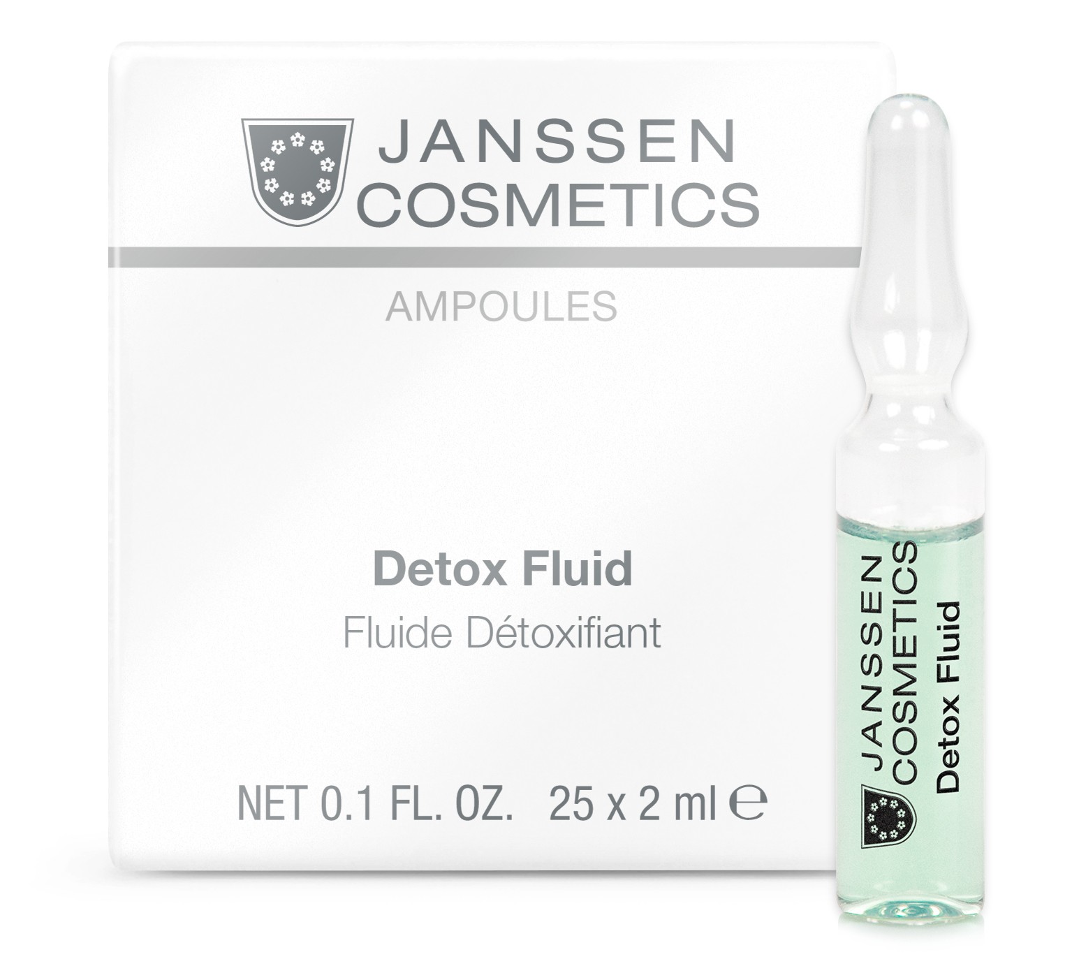 Detox Fluid Ampul 25x2ml - Canlandırıcı Bakım Ampulü