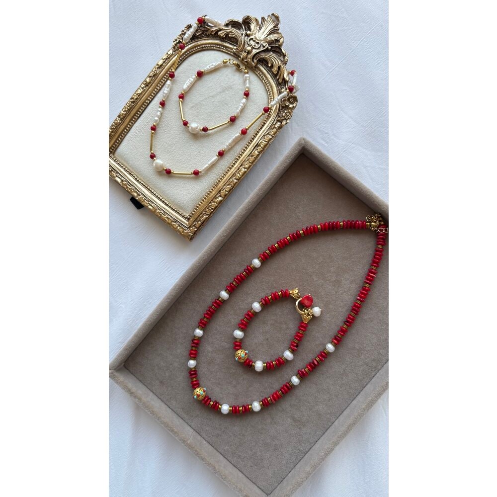 Mercan inci set