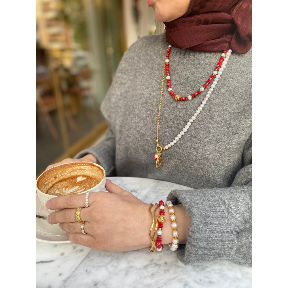 Mercan inci set
