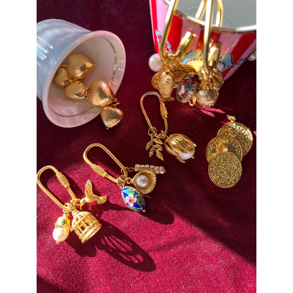 Kuş ve kafes charm