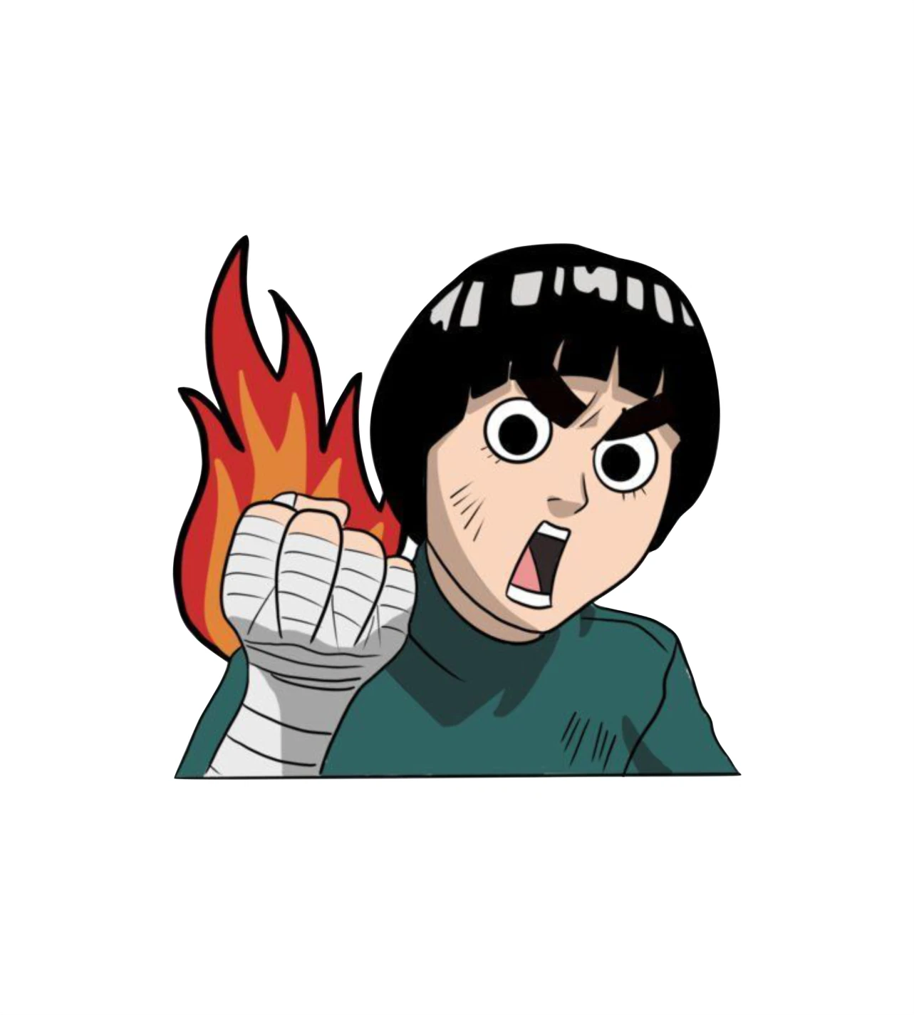 Rock Lee: Alev Yumruk