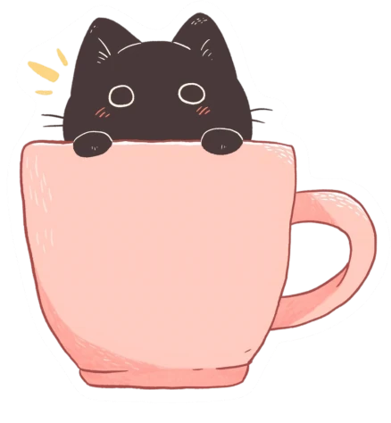 Kawai Kedi Pembe Kupa