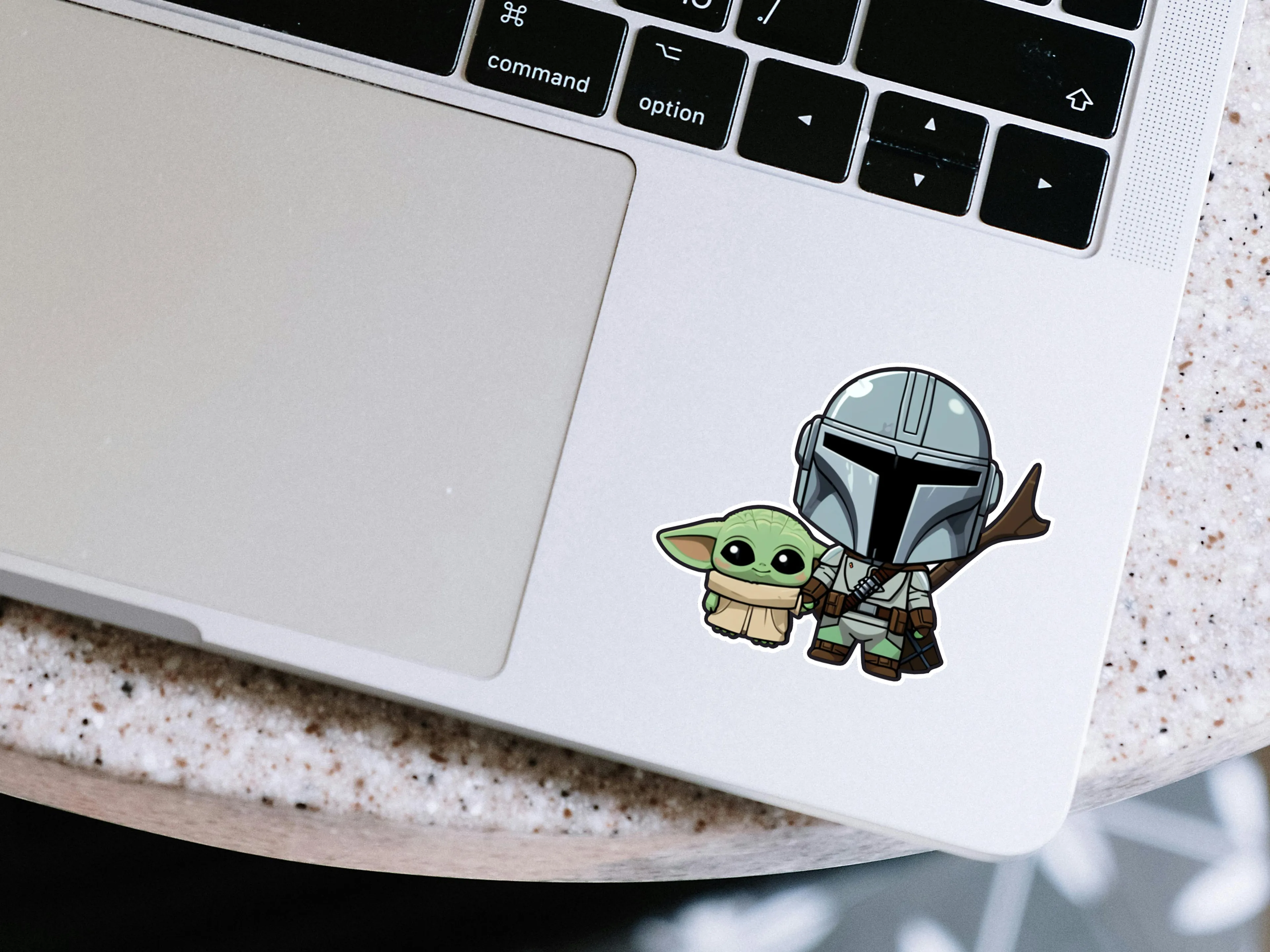 Mandalorian Din Djarin & Grogu 