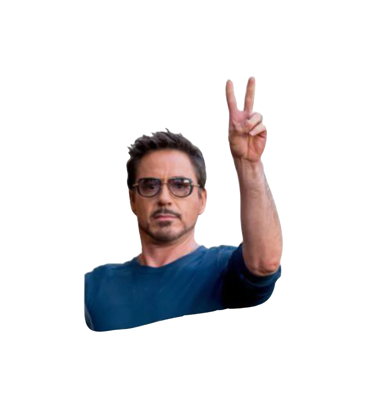 Tony Stark - Barış işareti