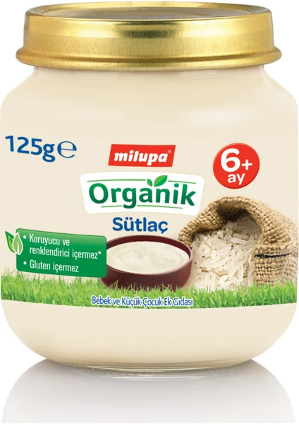 MİLUPA SÜTLAÇ 125 gr