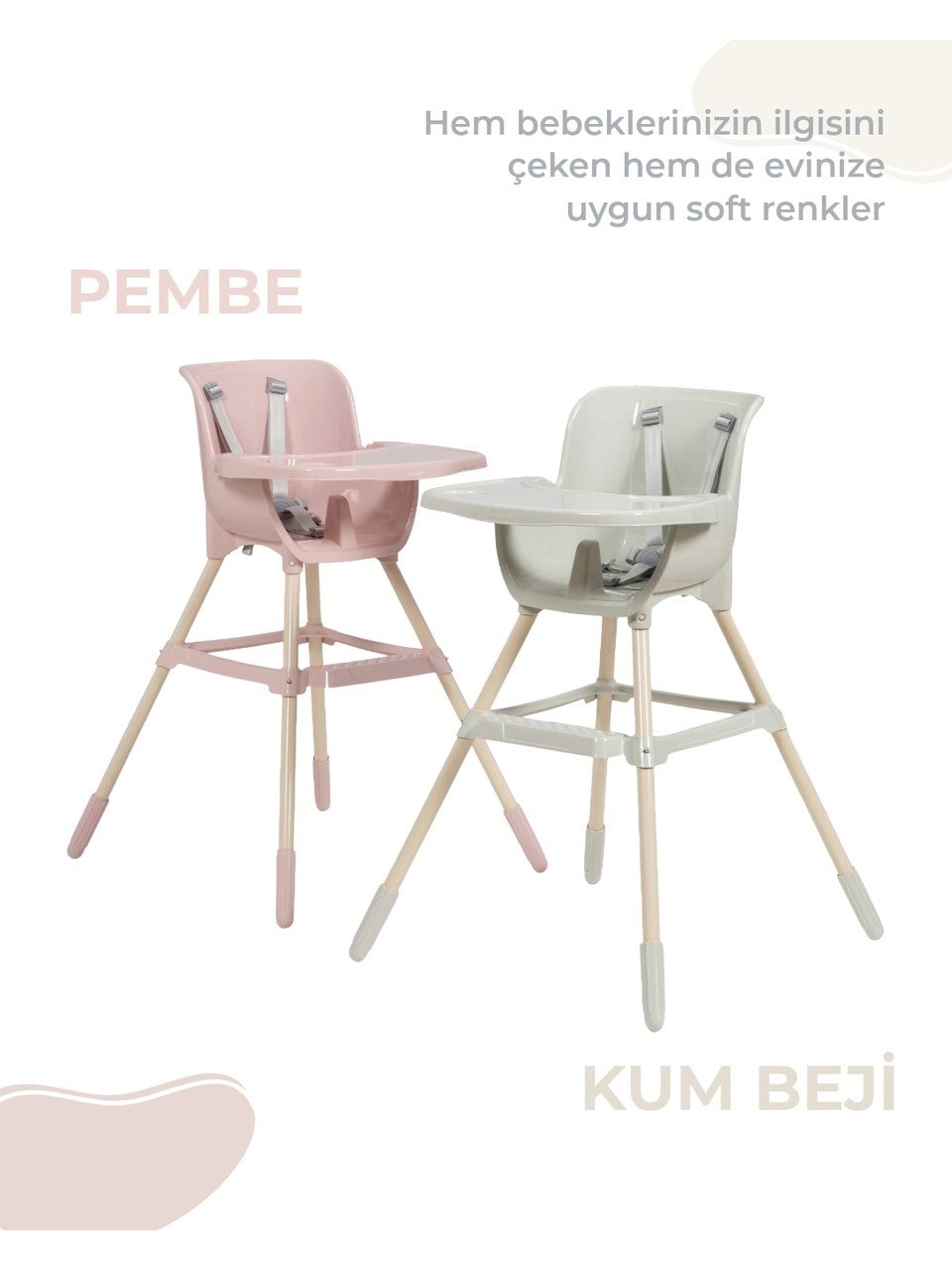 BABYJEM MAMA SANDALYESİ 888 KUM BEJİ