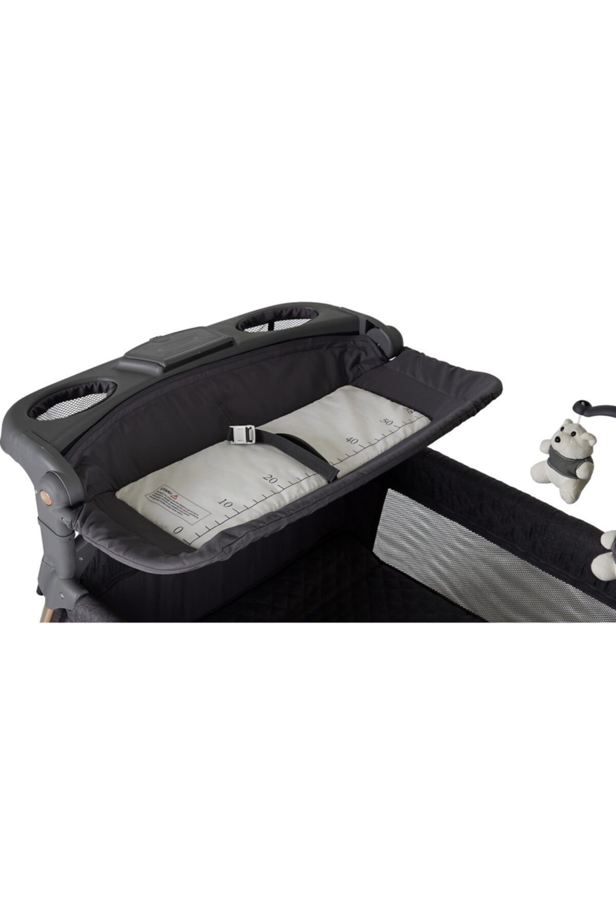 Siyah 8038 Panama 75x110 Bebek Oyun Parkı Yatak Beşik