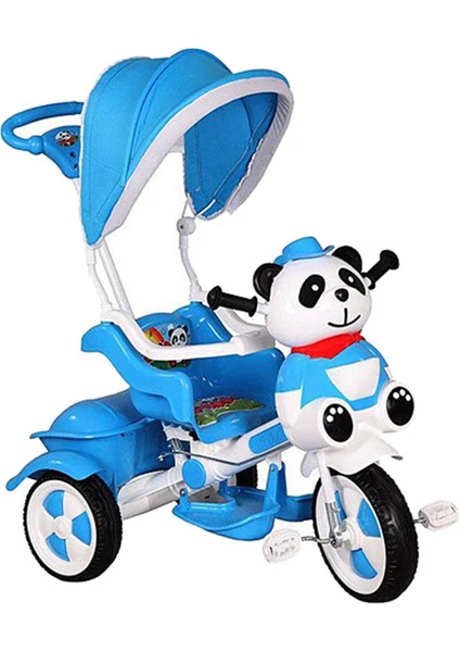 Babyhope Little Panda Bisiklet Mavi Beyaz