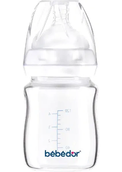 Bebedor Isıya Dirençli Cam Biberon 120 ml