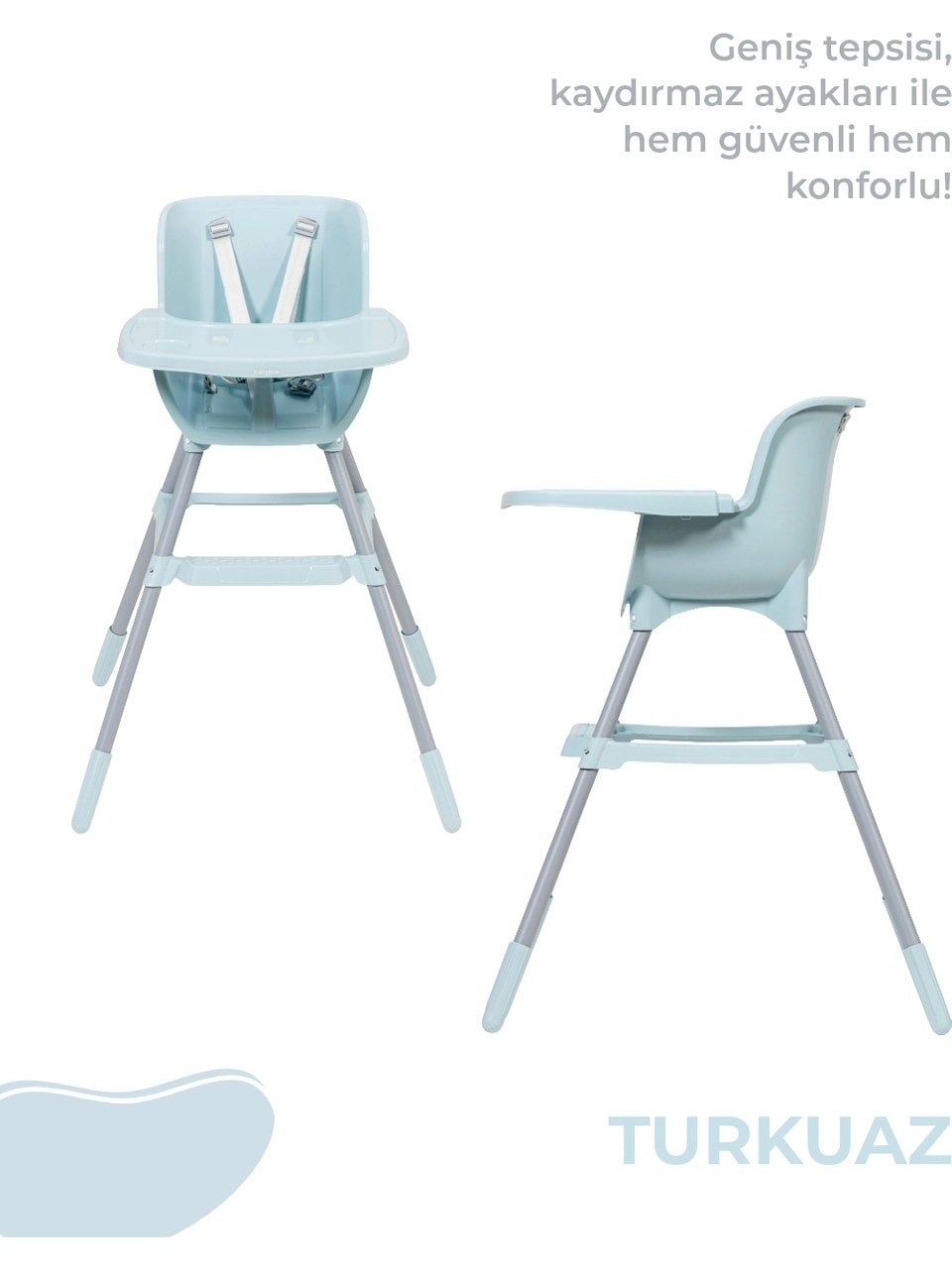 BABYJEM MAMA SANDALYESİ 888 TURKUAZ