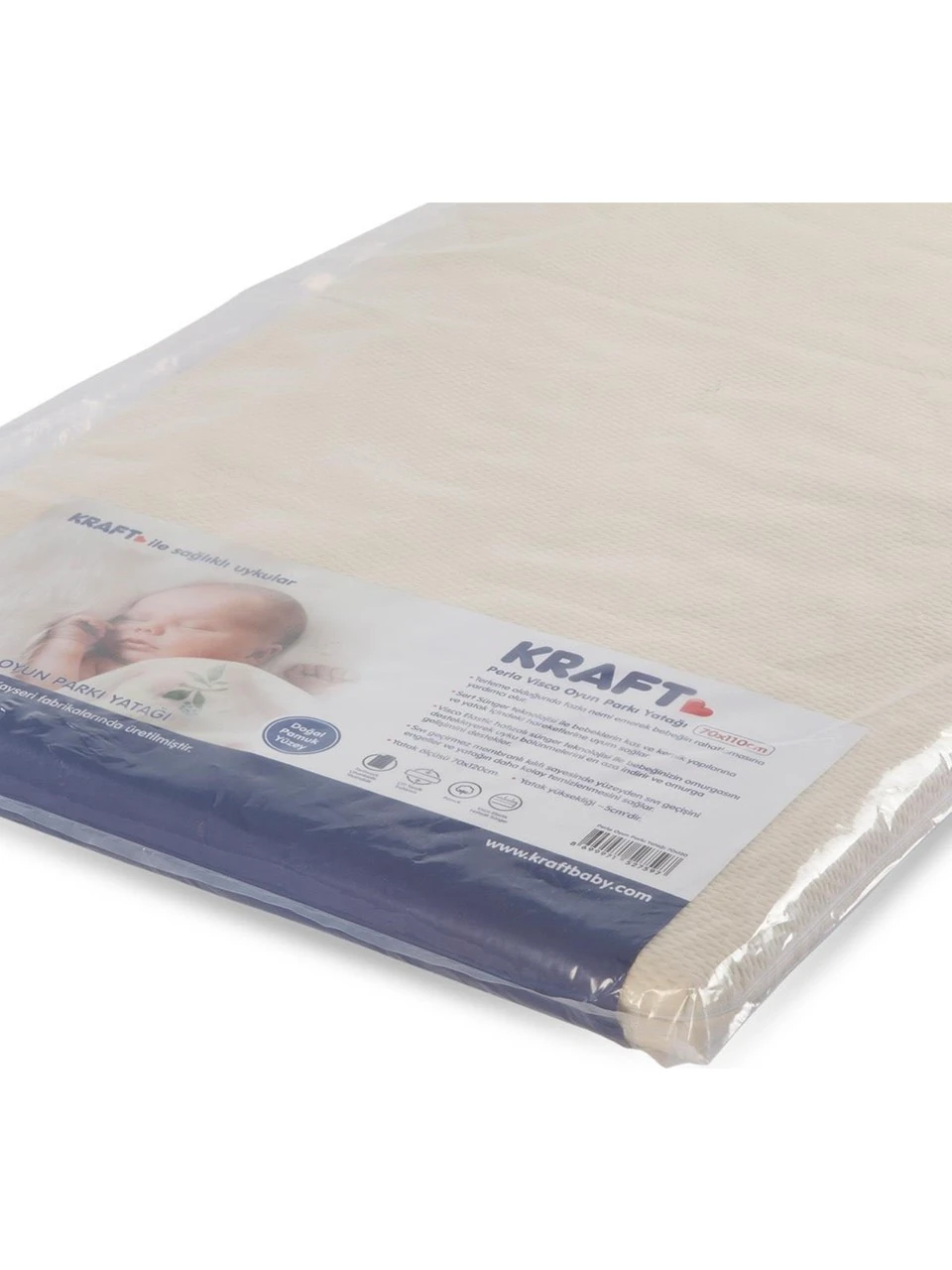 Kraft Perla Visko Oyun Parkı Yatağı 70x110 cm