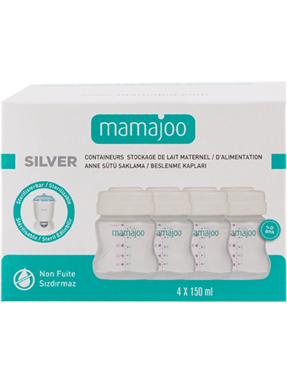 Mamajoo Anne Sütü Saklama Seti 4lü