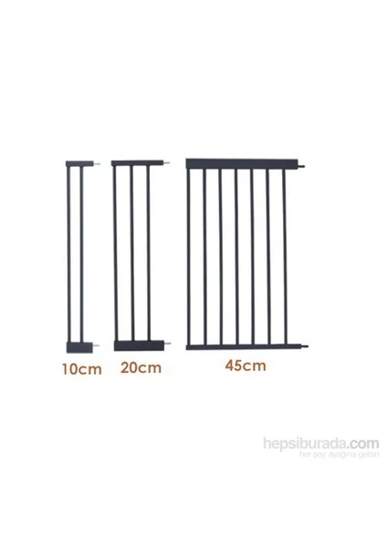 Miny Baby Otomatik Kapanır German Style Güvenlik Kapısı Uzatma 10 cm Kahverengi