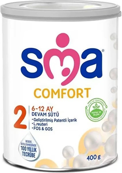 Sma Comfort 2 Bebek Sütü 400 gr 6-12 Ay