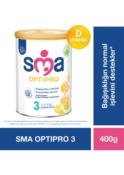 SMA 3 Optipro 400GR Bebek Maması