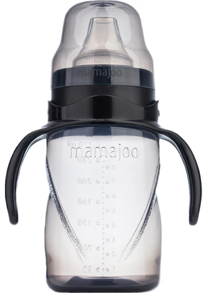 Mamajoo Kulplu Eğitici Bardak 270 ml Black