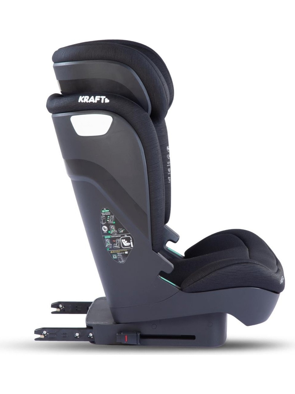 Kraft Henna Fix I-Size Oto Koltuğu 15-36 Kg Grey