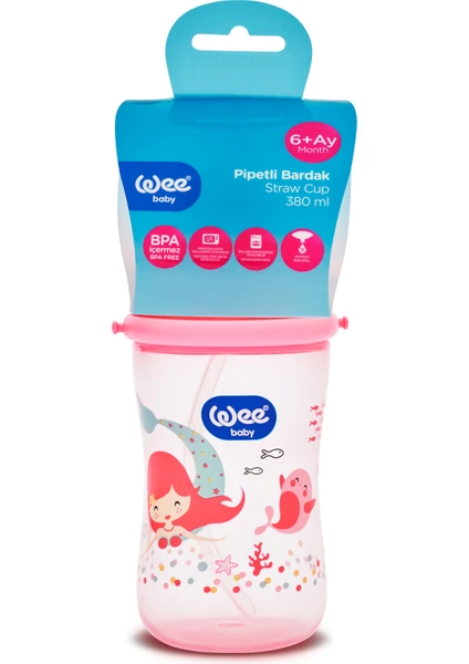 Wee Baby Pipetli PP Bardak 380 ml