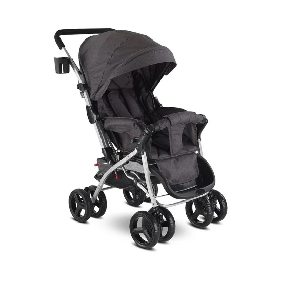 BABYHOPE ÇİFT YÖNLÜ BEBEK ARABASI 603 SİYAH