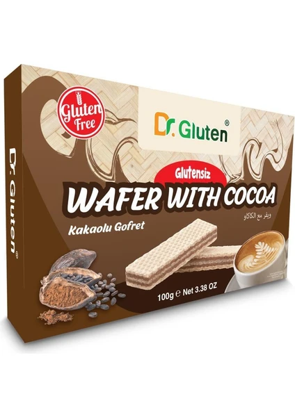 DR.GLUTEN GLUTENSİZ KAKOLU GOFRET 100 GR.