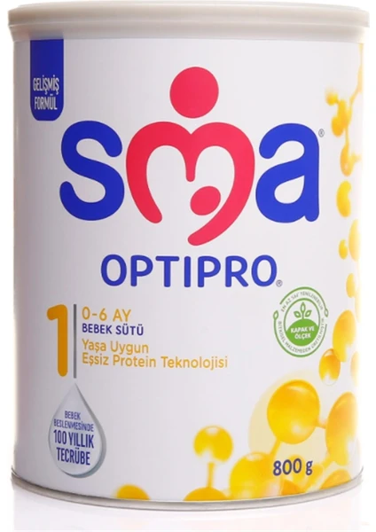 Sma OptiPro Probiyotik 1 Bebek Sütü 800 gr 0-6 Ay