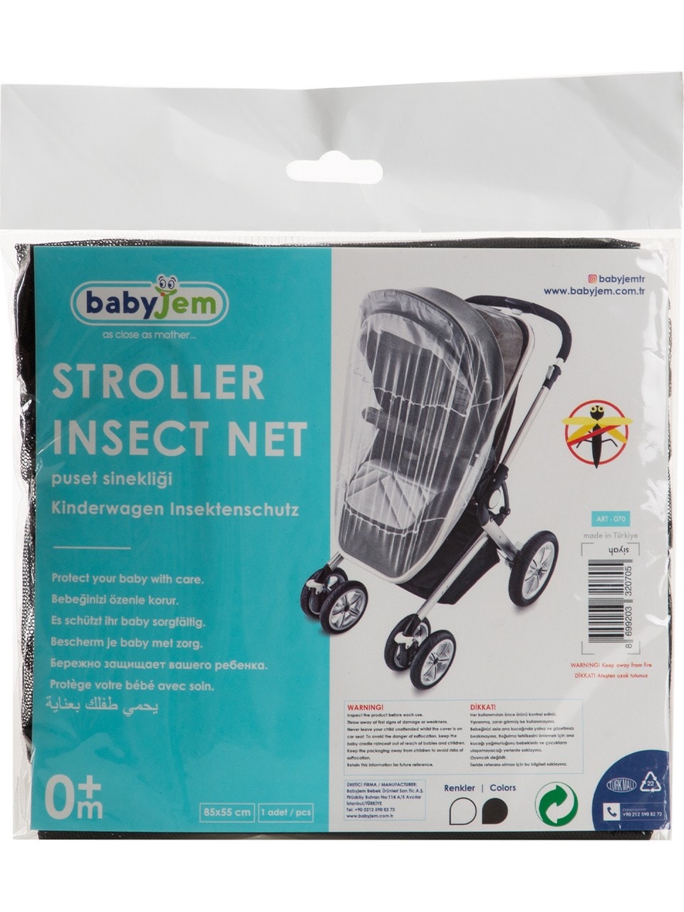 Babyjem Puset Sinekliği Siyah